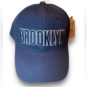 NWT Brooklyn NYC Blue baseball cap new with tags adjustable strap Unisex